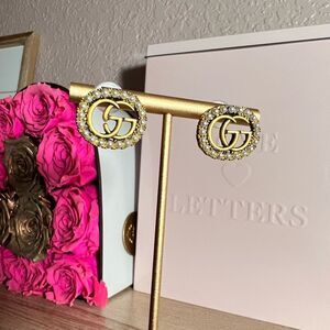 18K Gold Plated Earrings GG